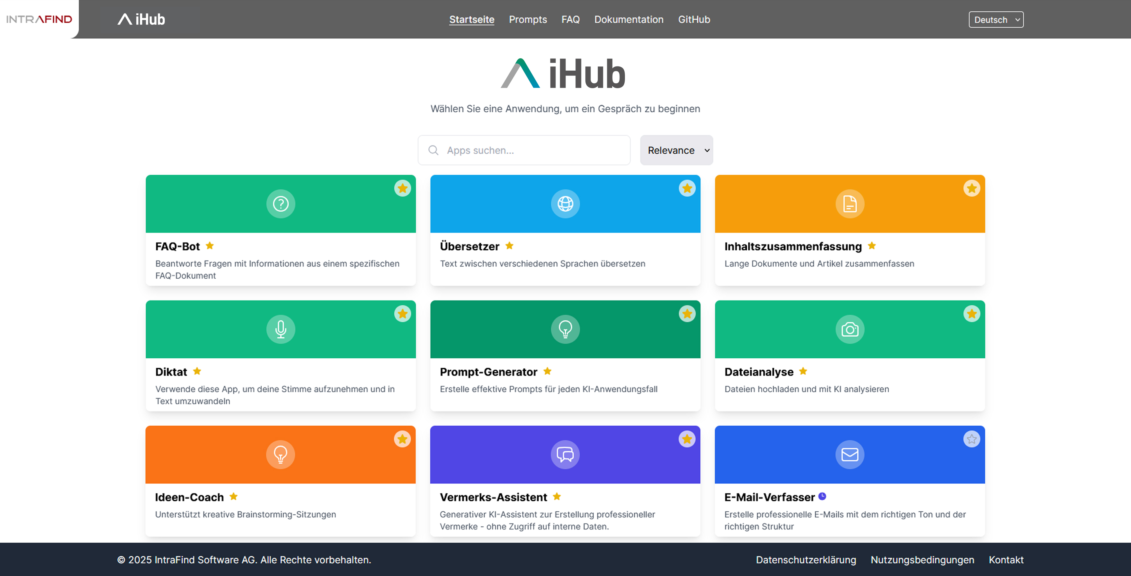 Screenshot IHub