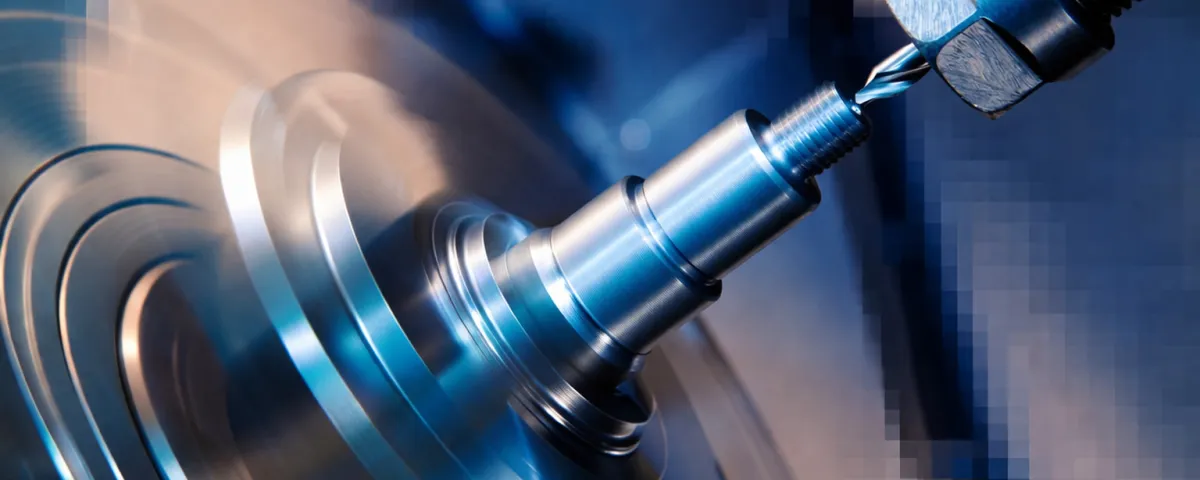 Drehende Industrieturbine
