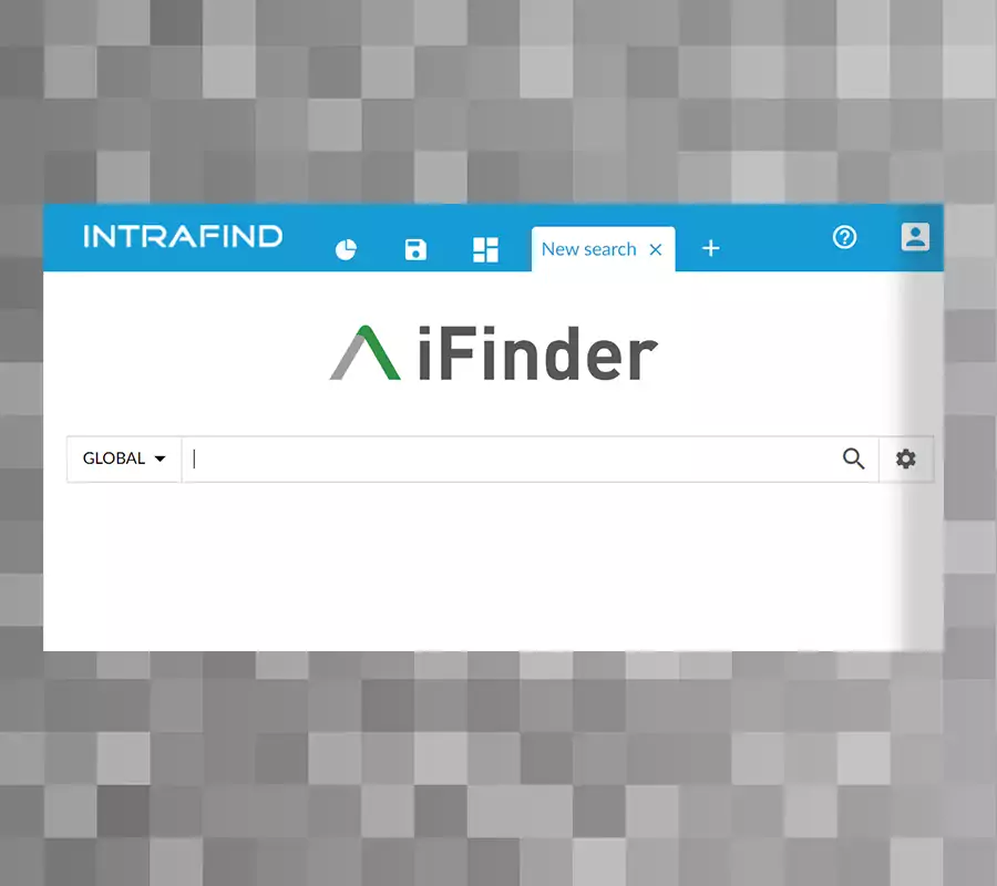 iFinder Sucheingabe - Screenshot